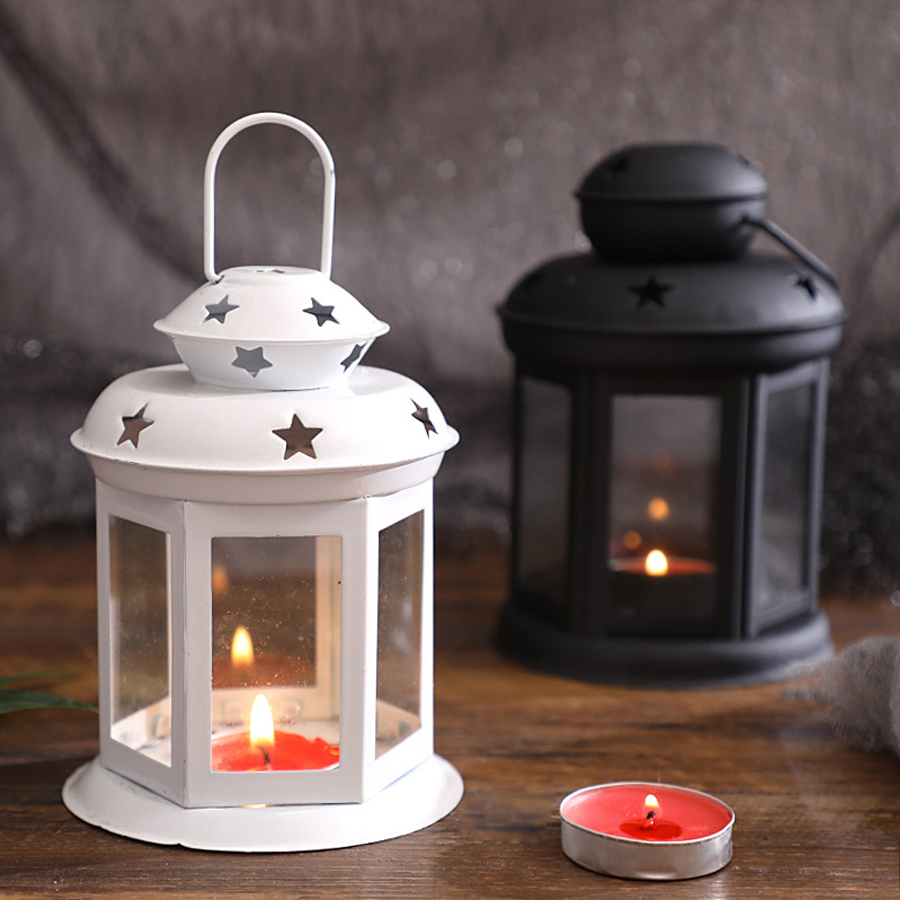 Candle Lighter - Hanging candle lamp ornament glass lanterns