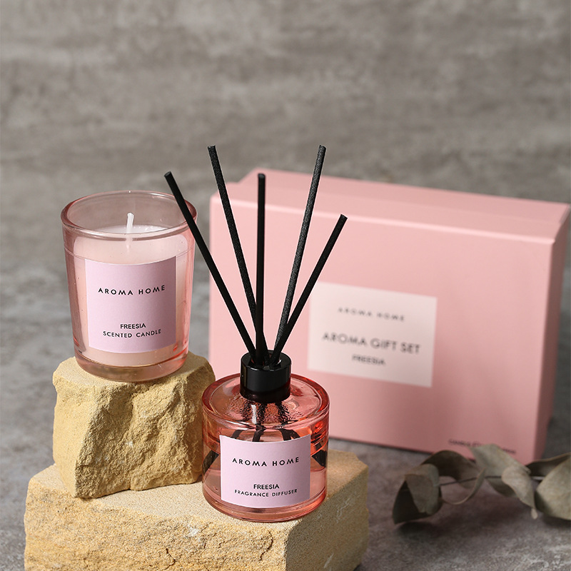 2Pcs Gift Box Set Aromatherapy - đánh giá và giá Candle Containers