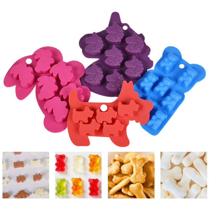 Animal Bear Cat Shape Silicone - đánh giá và giá Candle Making Kit