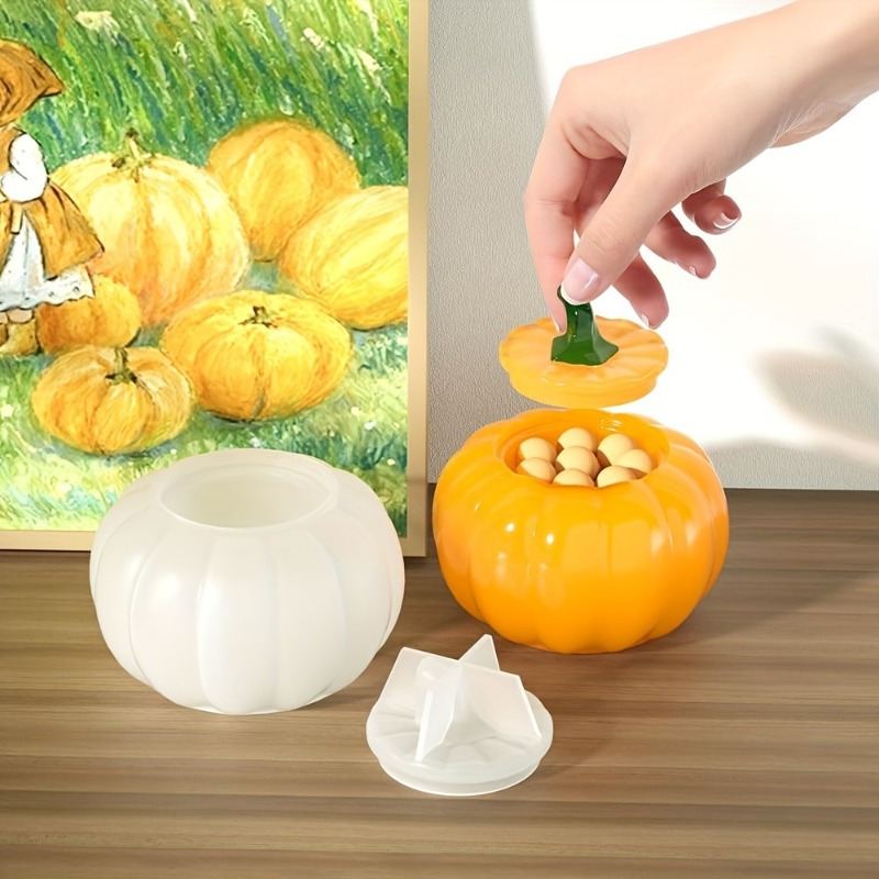 2pcs Pumpkin Jar Silicone Mold - đánh giá và giá Candle Molds