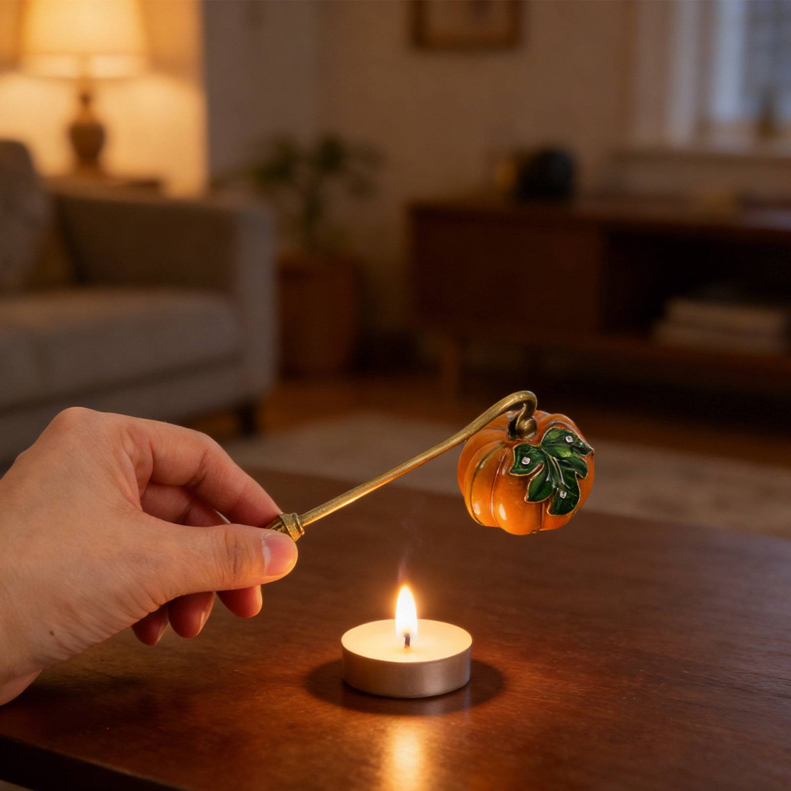 Vintage Metal Wick Snuffer wit - đánh giá và giá Candle Wick