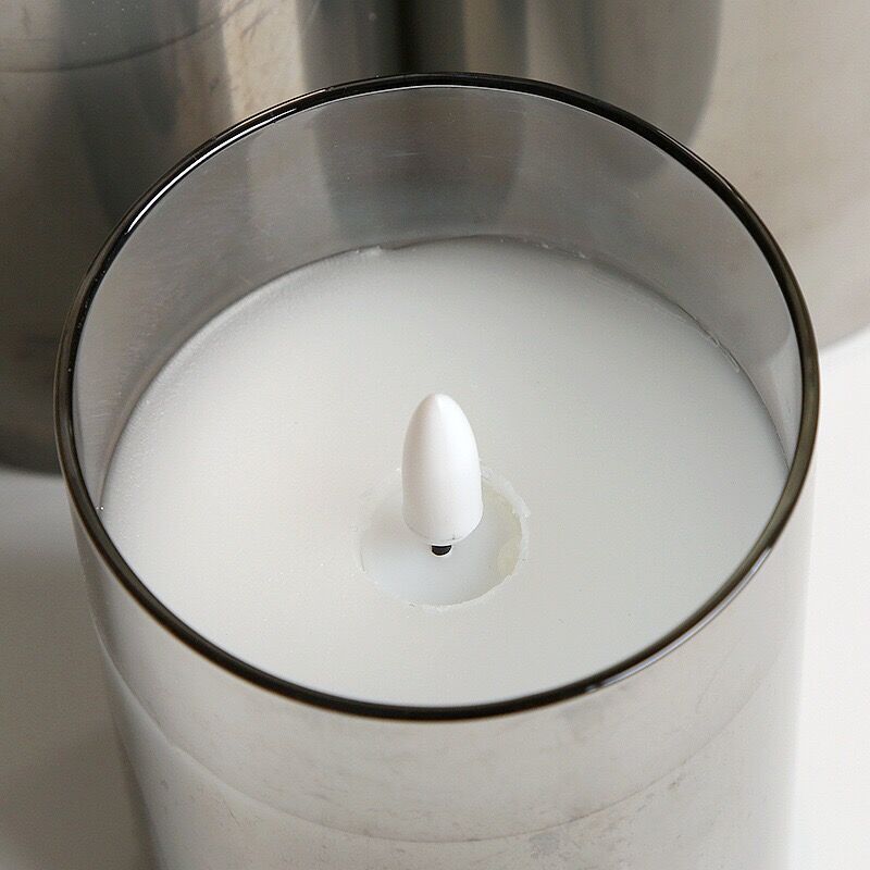 USB Rechargeable LED Pillar Ca - đánh giá và giá Candle Wick