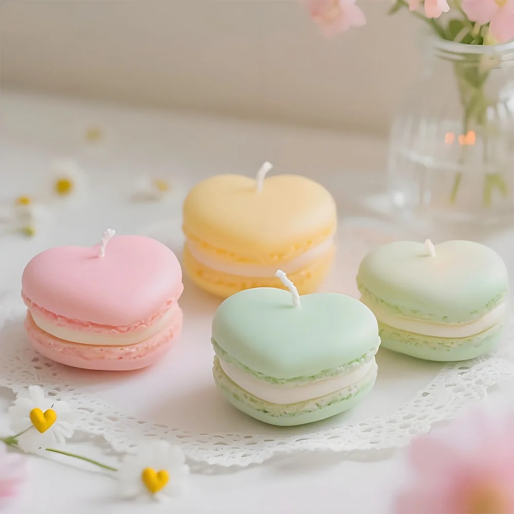 1/5pcs Realistic Macaron-shape - đánh giá và giá Soy Wax