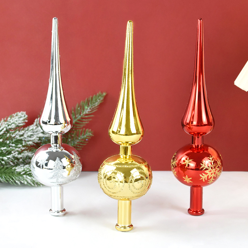 23cm Christmas Tree Topper Red - đánh giá và giá Candle Lighter